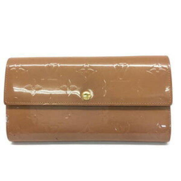 Louis Vuitton Portefeuille Vernis Long Sarah Wallet - Picture 1 of 7